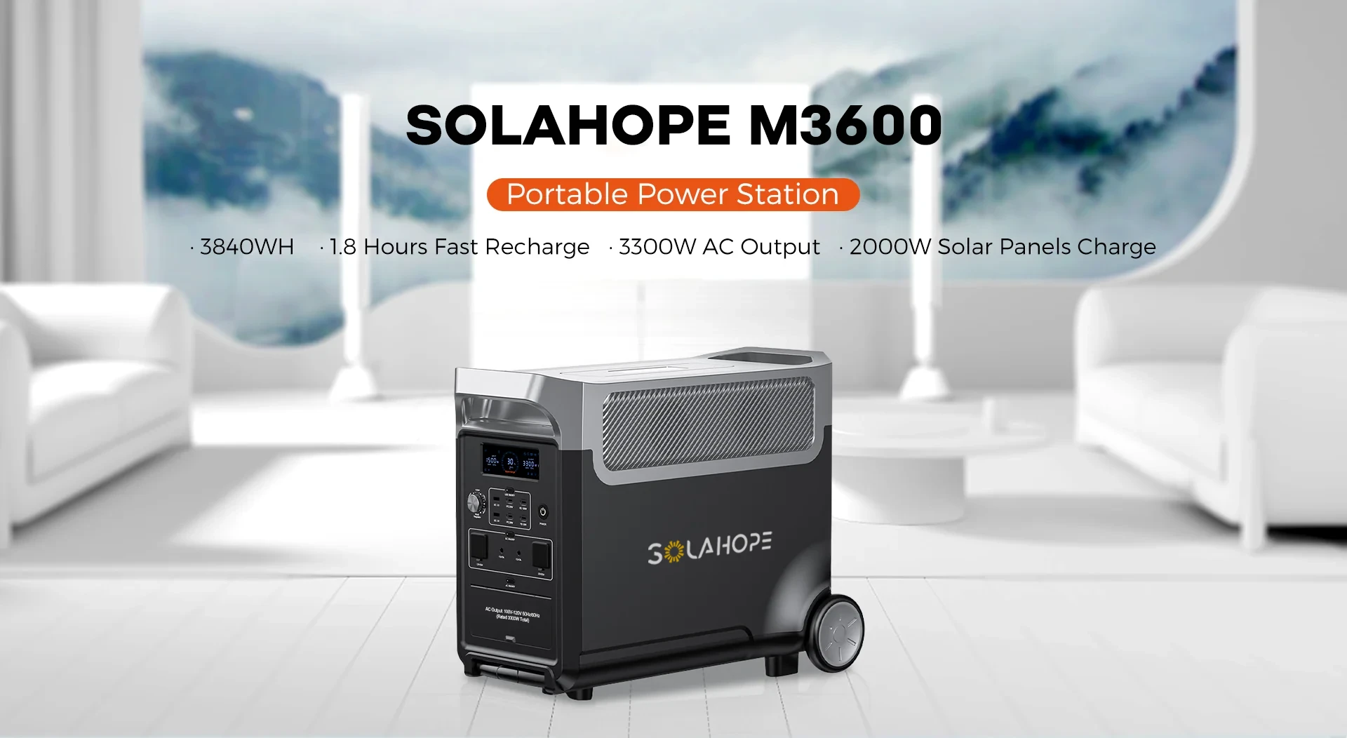 محطة الطاقة المحمولة سولاهوب M3600