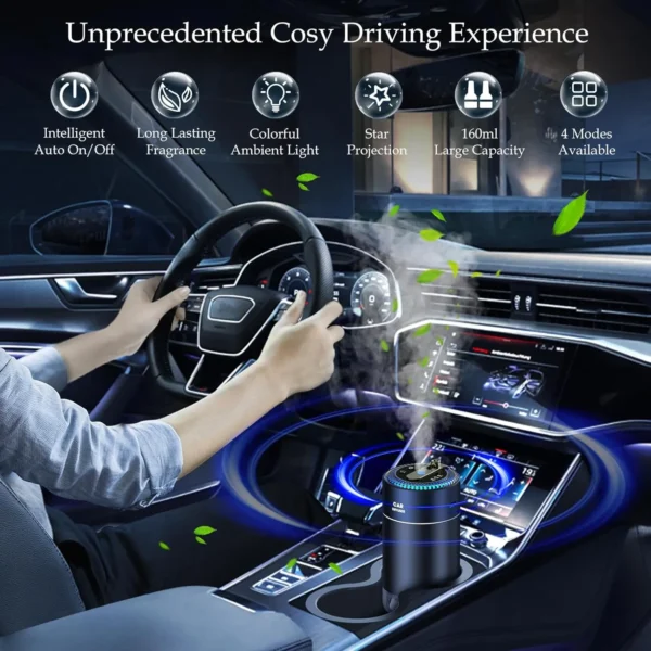 Smart Car Air Fresheners with Star Projector - Image 4
